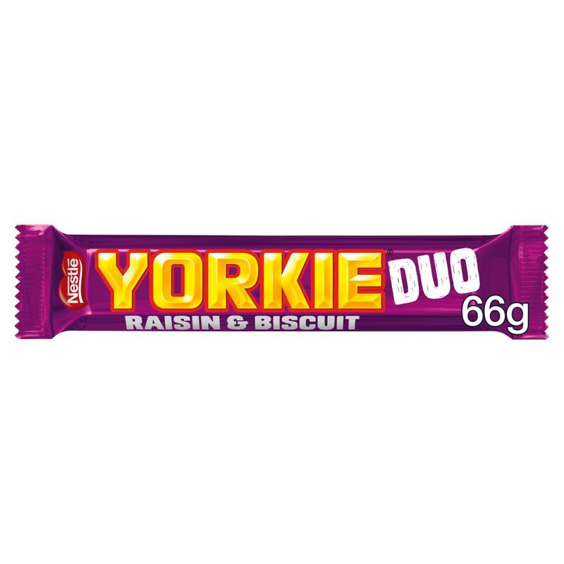 Yorkie Duo Raisin &amp; Biscuit Bar 66g