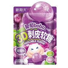 Kooday New Day 3D Peeling Gummies - Grapes