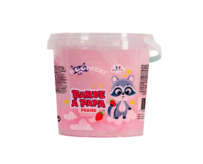 Candy floss Strawberry, 50g