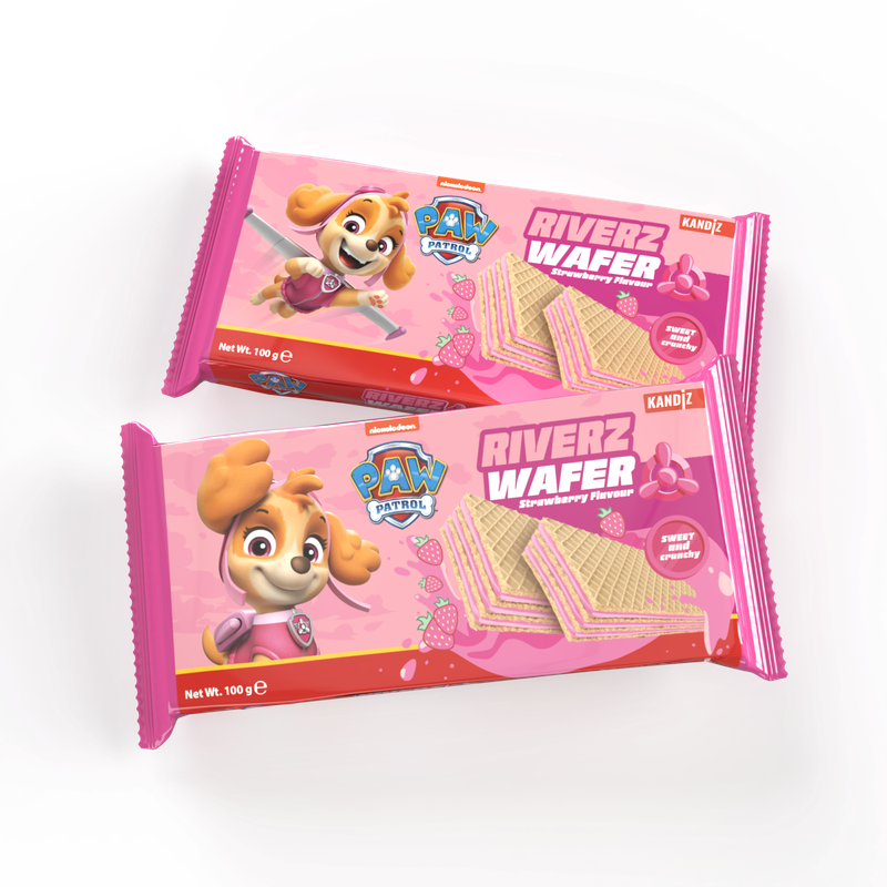 Paw Patrol Waffel Erdbeere 100g