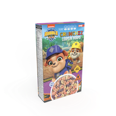 Rubble &amp; Crew Crunchiz Loops N' Hoops 375g