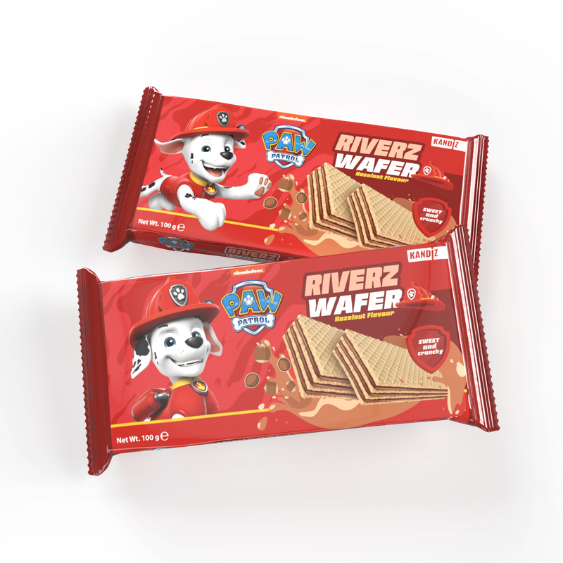 Paw Patrol Waffel Haselnuss 100g