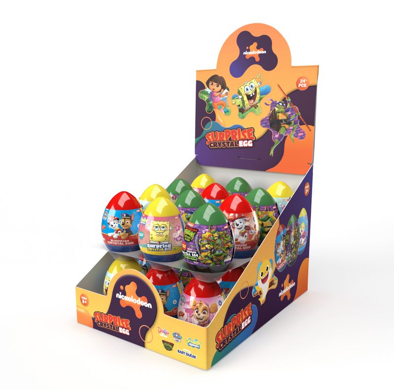 XL Surprise Crystal Egg 16g Display