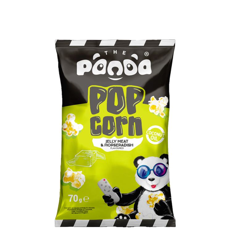Popcorn with Jellymeat and horseradish flavour, 70g