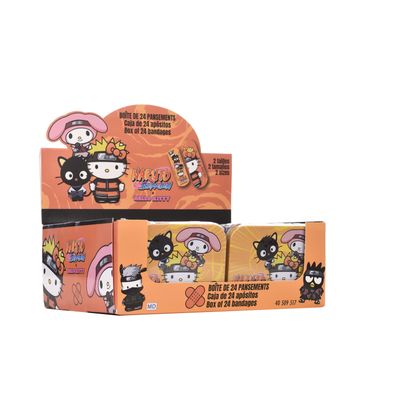 Hello Kitty Naruto Pflaster in Metallbox