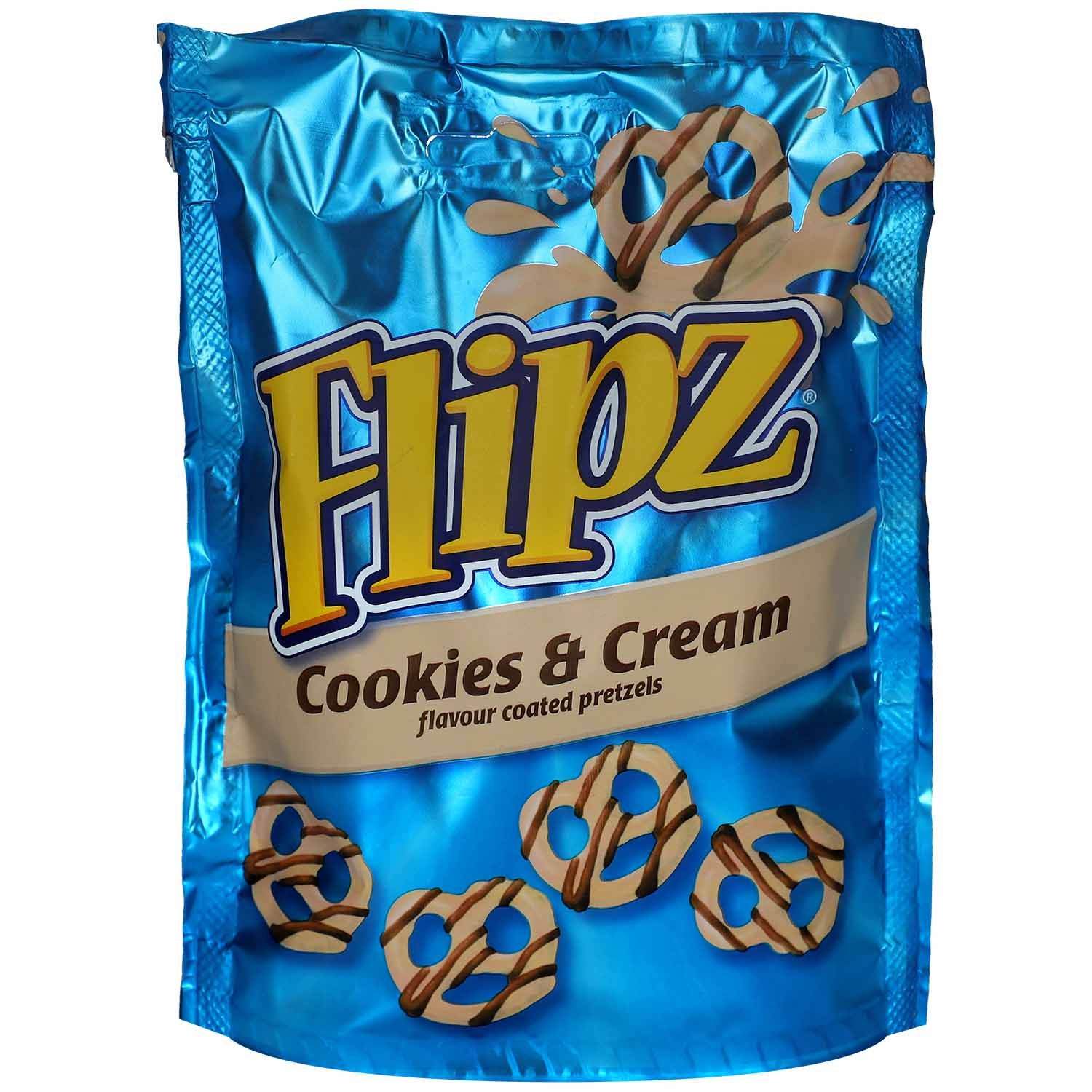 Flipz Cookies &amp; Cream Pretzels
