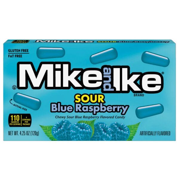 Mike and Ike Sour Blue Raspberry