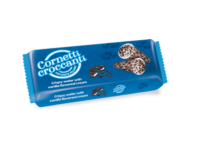 Cornetti Croccanti Cookies &amp; Cream