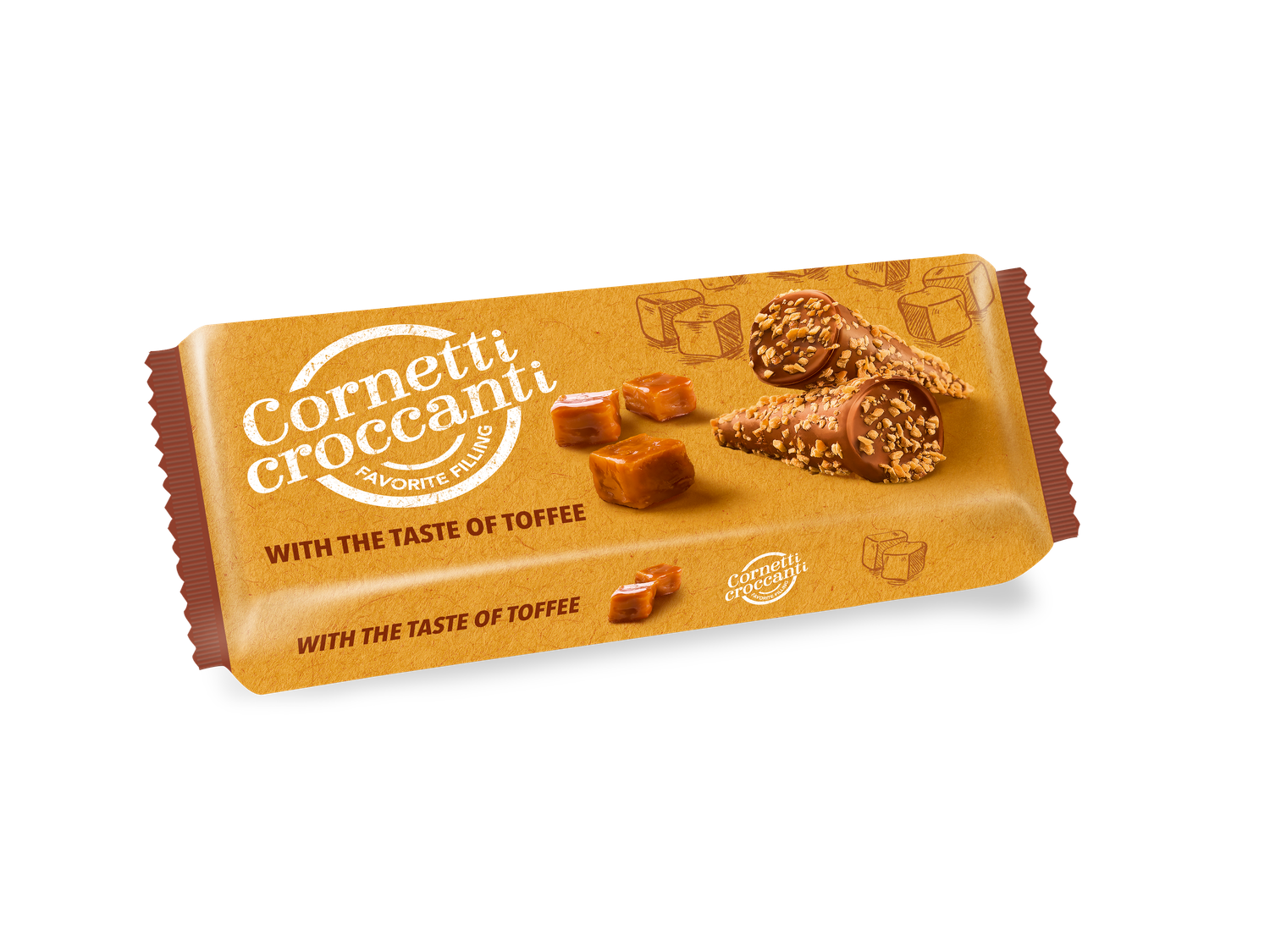 Cornetti Croccanti Toffee