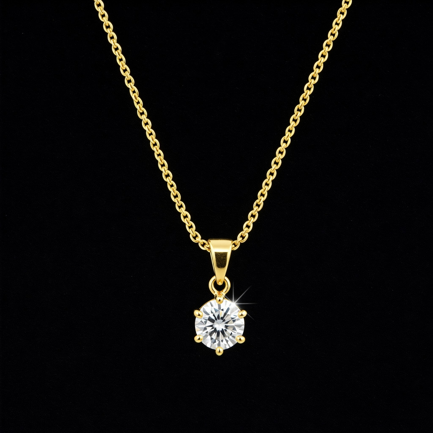 Moissanite Necklace