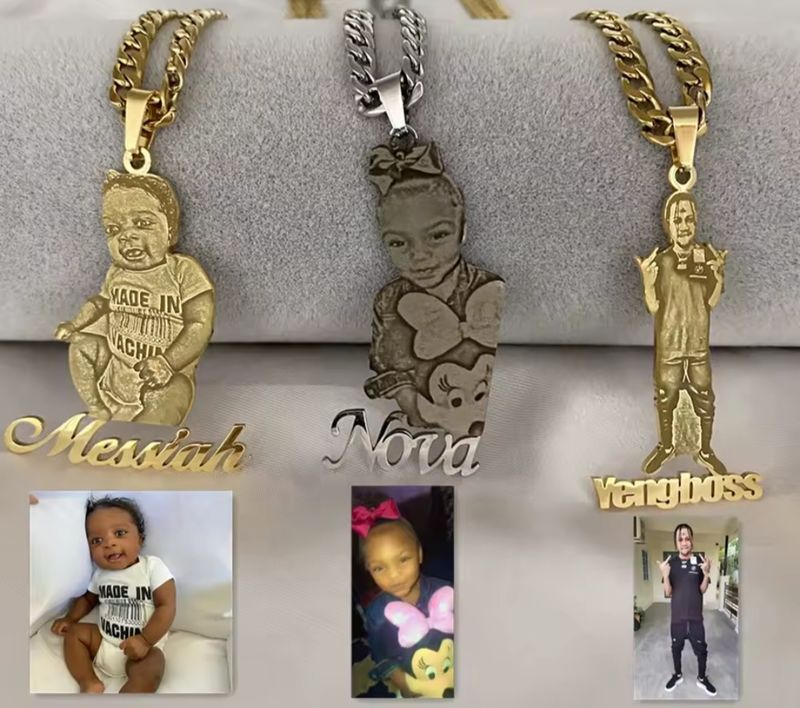 Portrait Necklaces