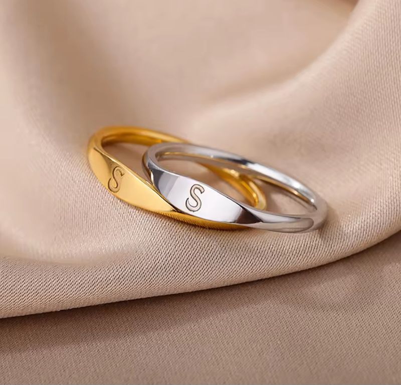 Stainless Steel Initial Ring