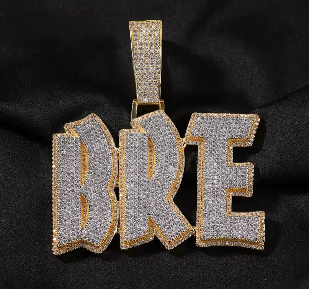Hip Hop Name Plate CZ