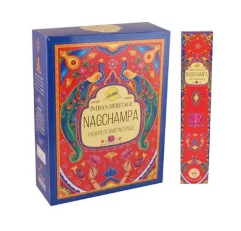 NAGCHAMPA INCIENSO INDIAN HERITAGE PALOS