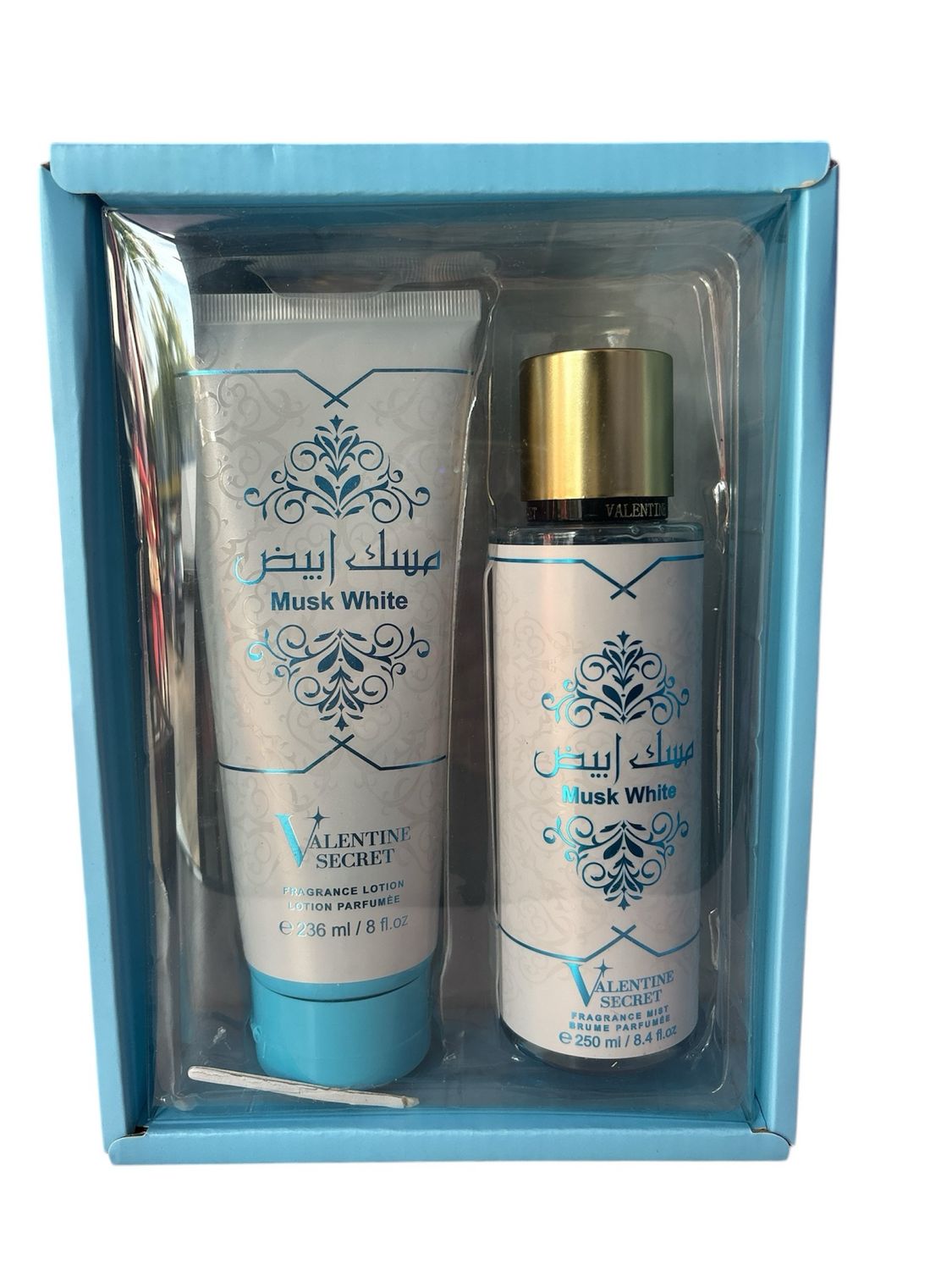 PACK MUSK WHITE LOCIÓN Y BRUMA