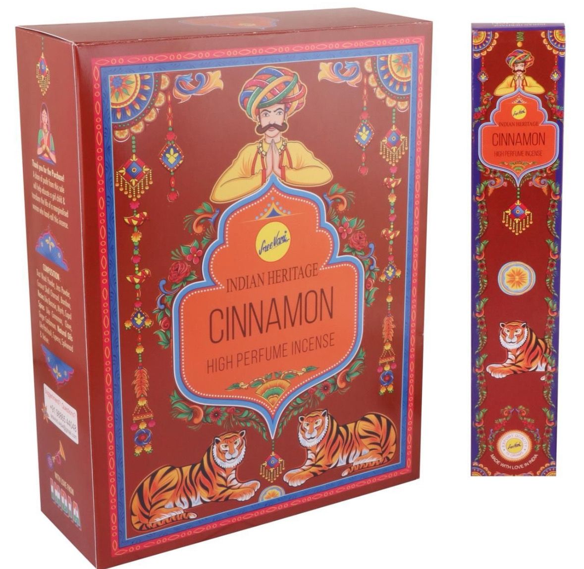 CINNAMON INCIENSO INDIAN HERITAGE PALOS