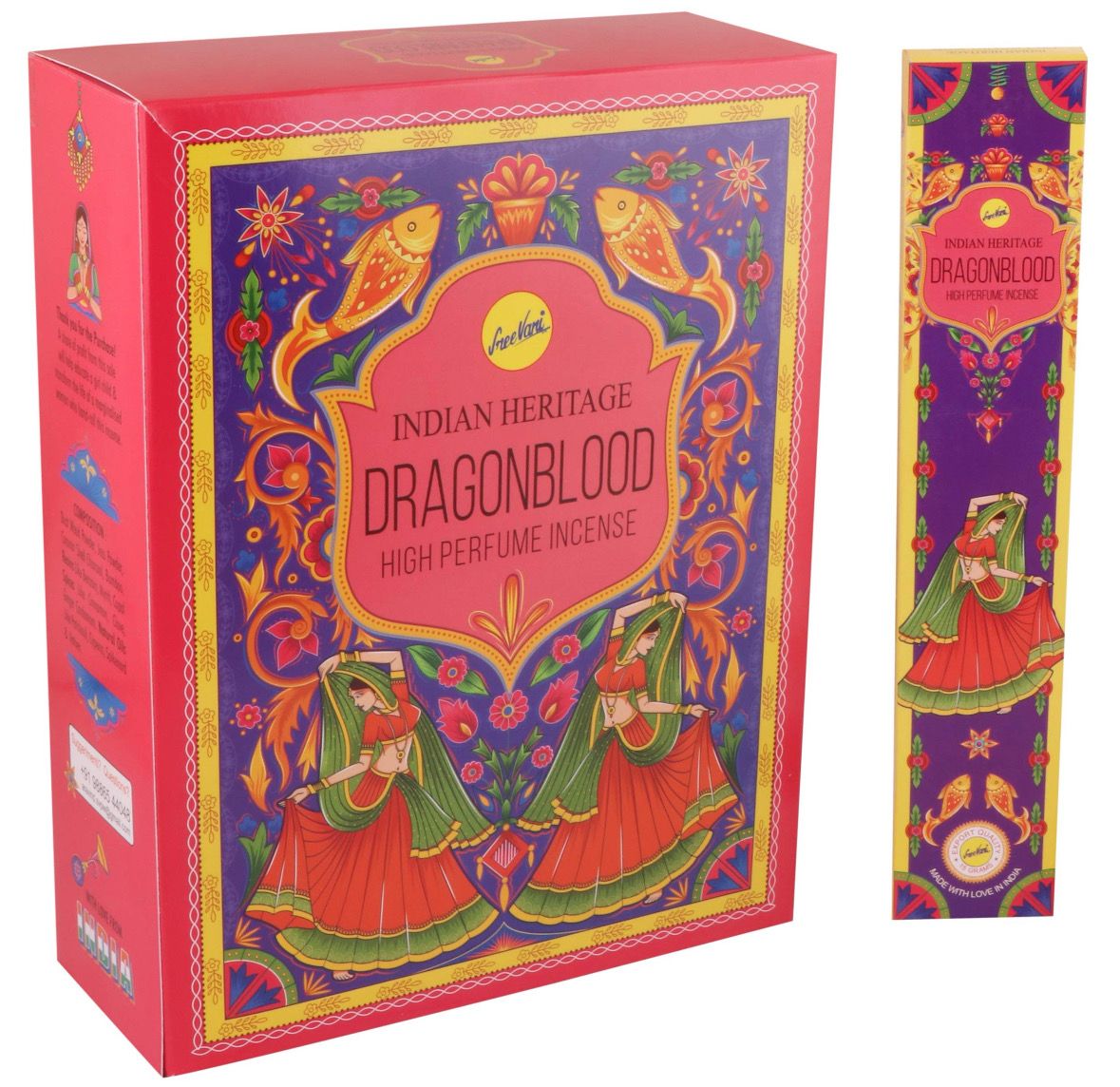 DRAGONBLOOD INCIENSO INDIAN HERITAGE PALOS