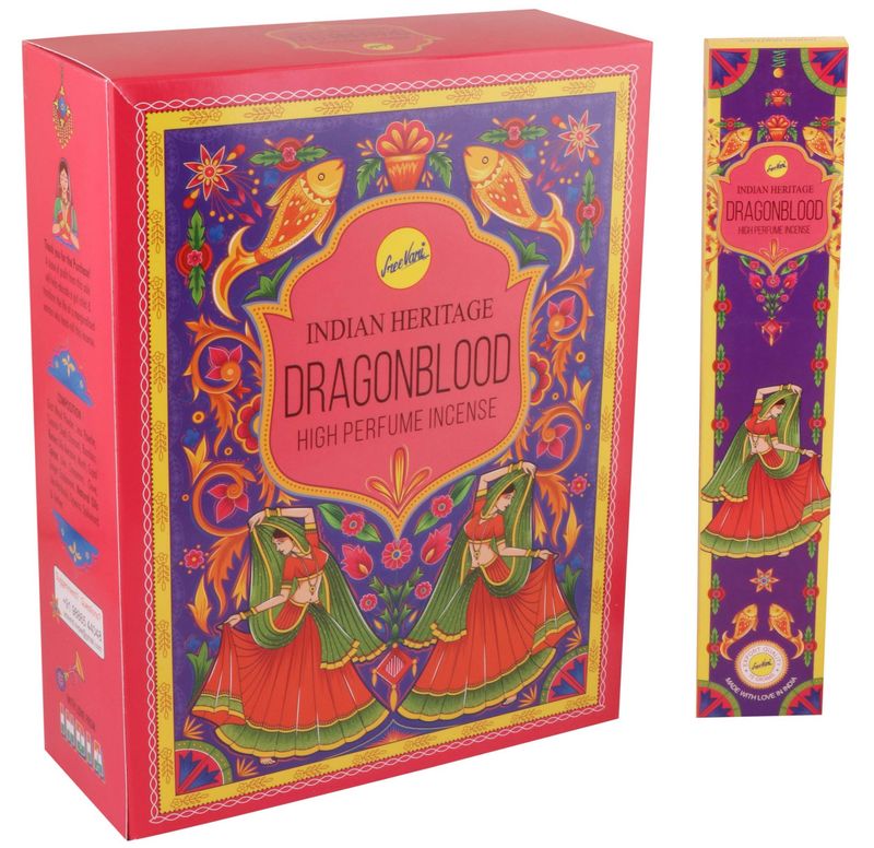 DRAGONBLOOD INCIENSO INDIAN HERITAGE PALOS