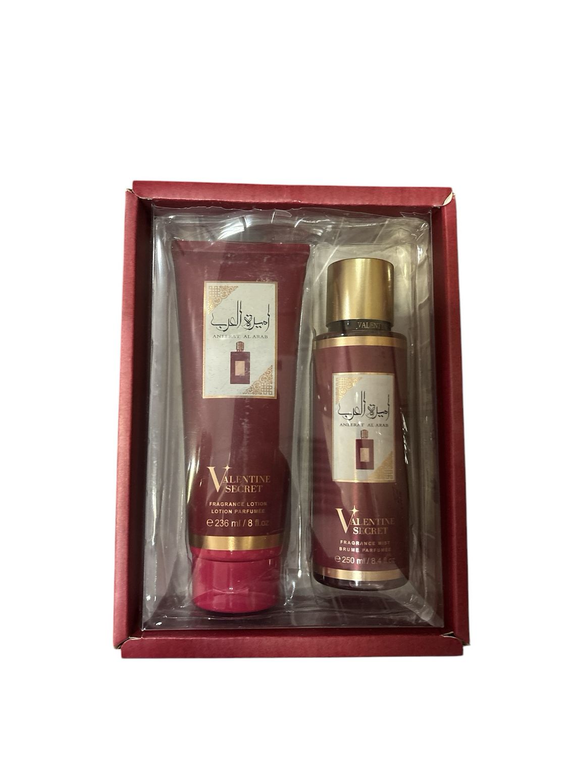 PACK PRINCESA DE ARABIA ROJA LOCIÓN Y BRUMA
