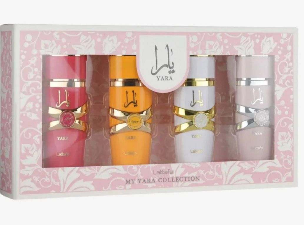 PACK YARA 4 PIEZAS 25 ML