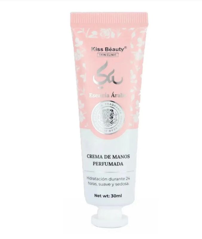 CREMA DE MANOS PERFUMADA YARA ROSA KISS BEAUTY
