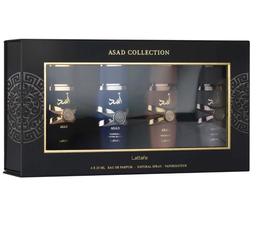 PACK ASAD COLLECTION 4 PCS 25 ML
