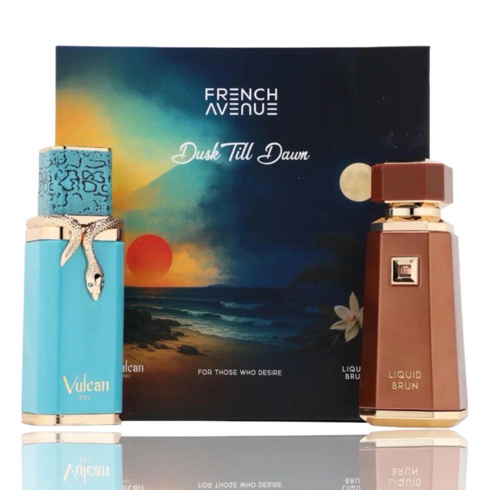 PACK DUSK TILL DOWN VULCAN FEU Y LIQUID BRUN