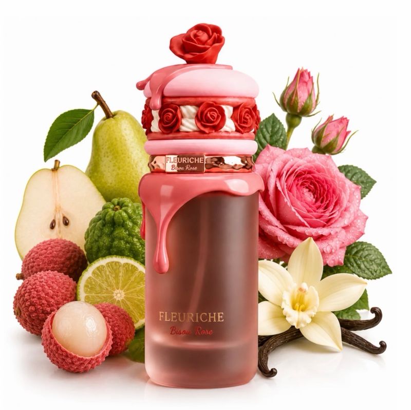 FLEURICHE BISOU ROSE