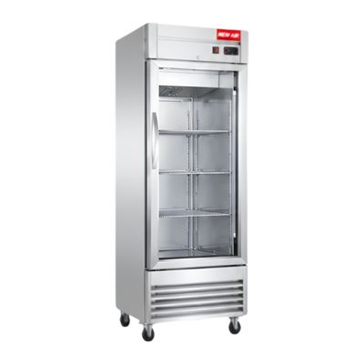 New Air NSGR-28-H 28" Glass Door Reach-In Refrigerator