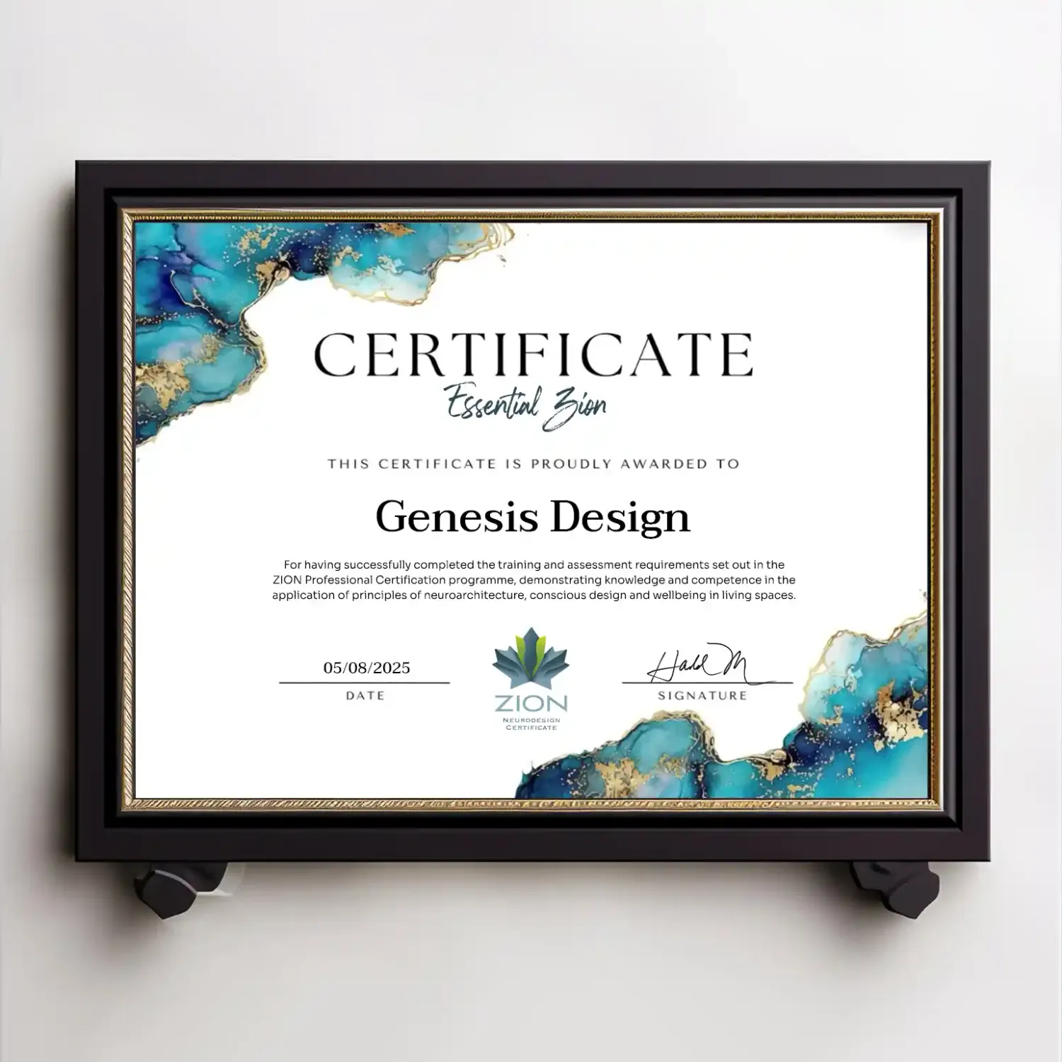 Certificación Zion Essential (Pago parcial)