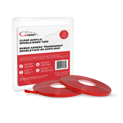 137.073B.18 - 1/2 Clear Double Sided Tape