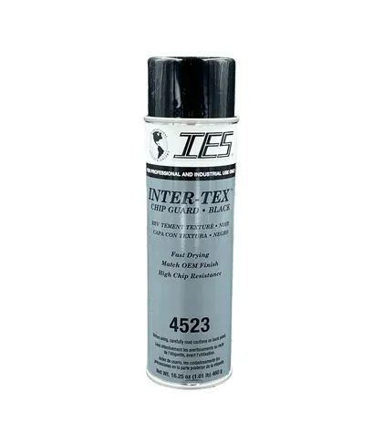 4523 - INTER-TEX CHIP GUARD, BLACK AEROSOL 16.25oz