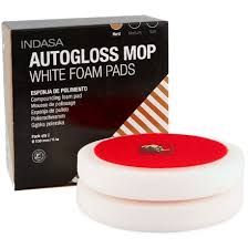 600948 - Autogloss MOP White Foam Pad Cutting sold by each