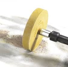 8100 - Pin Stripe Eraser Wheel with Arbor