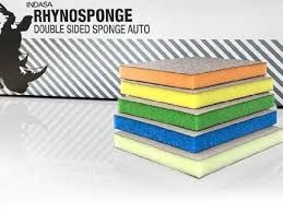 Double Sided Sponge Orange 120-220