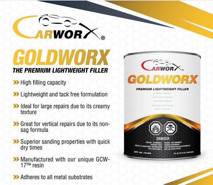 139.866 GoldWorx Body Filler