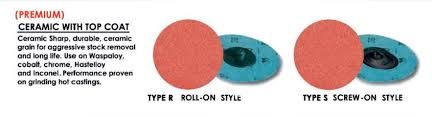 31720305 - 2" 36 Grit TR Disc (25/Bx)