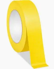556615 - 1 1/2 Yellow Tape  price by the roll