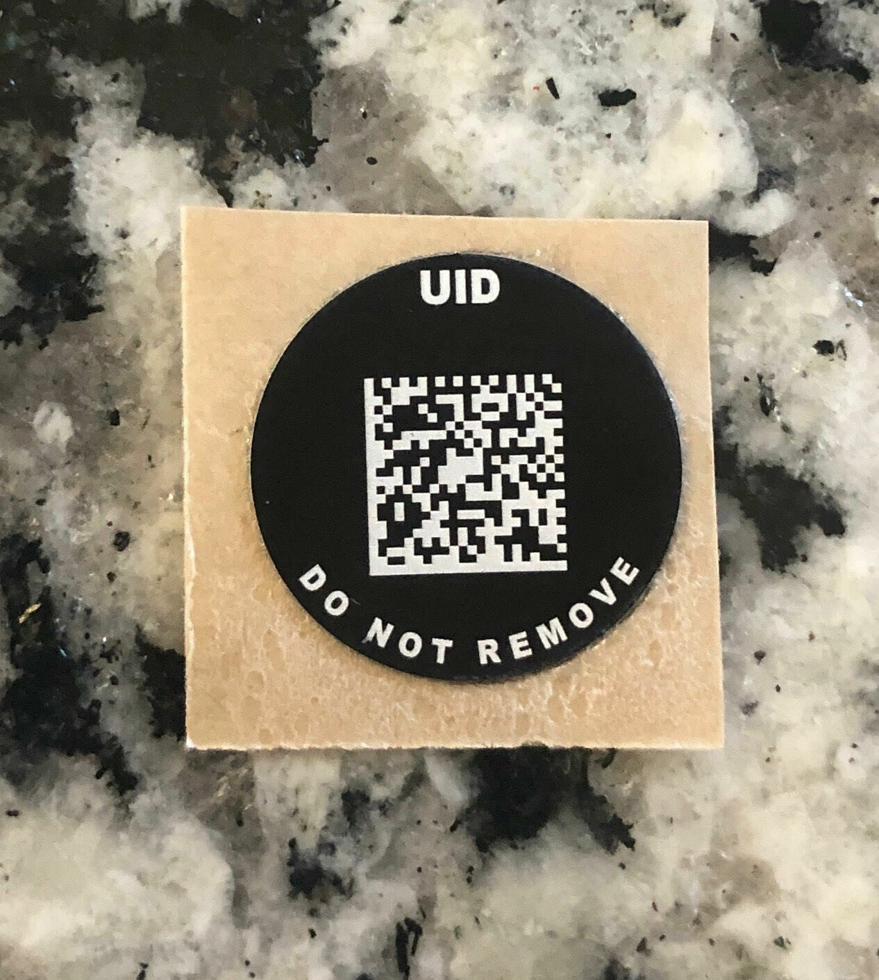 Small Round UID (0.6&quot; Round UID)