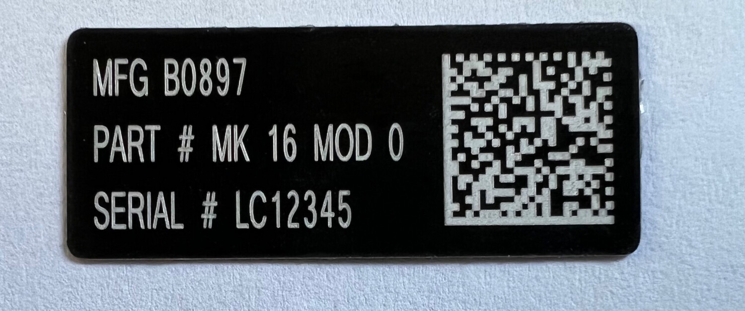 FNH SCAR 16/17 UID 1.25"x.5"