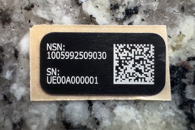 European/SAS style UID Size:23mm x 11.5mm