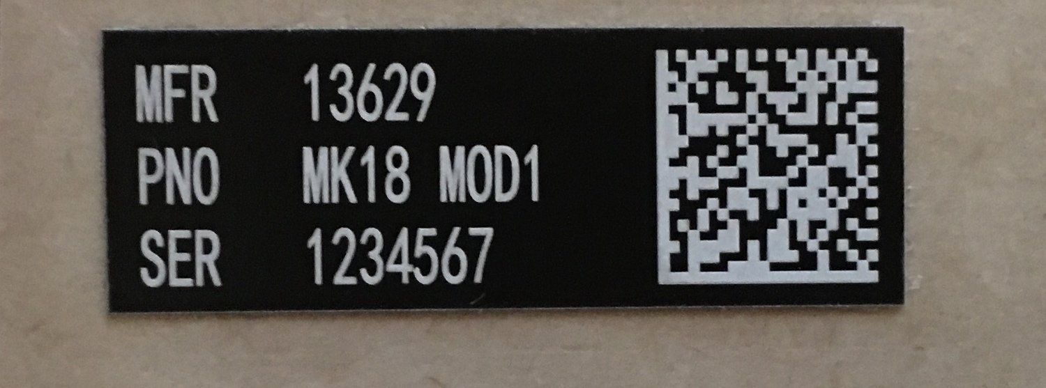 Custom UID for MK18 MOD 0/1