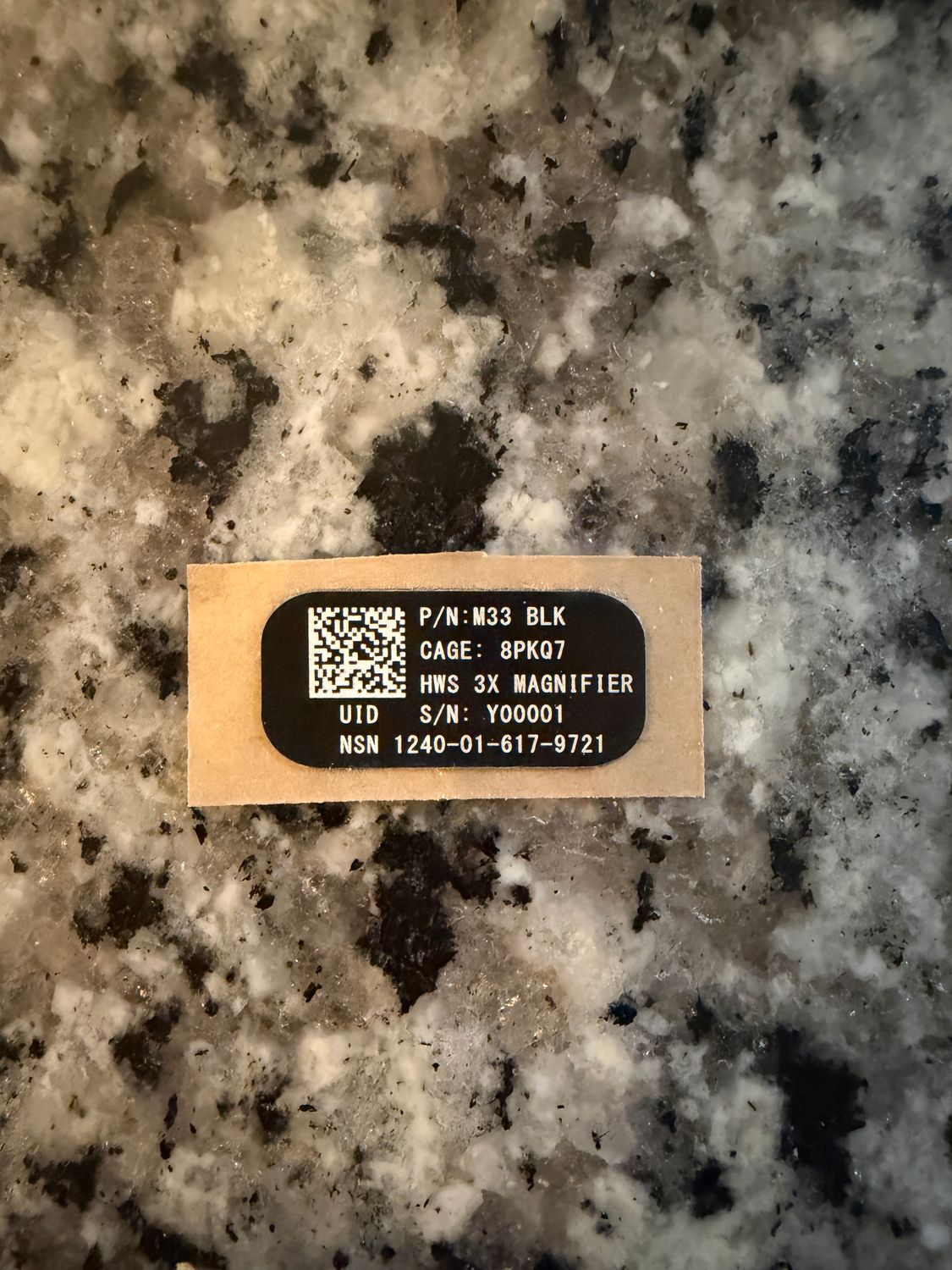 EOTech G33 magnifier UID