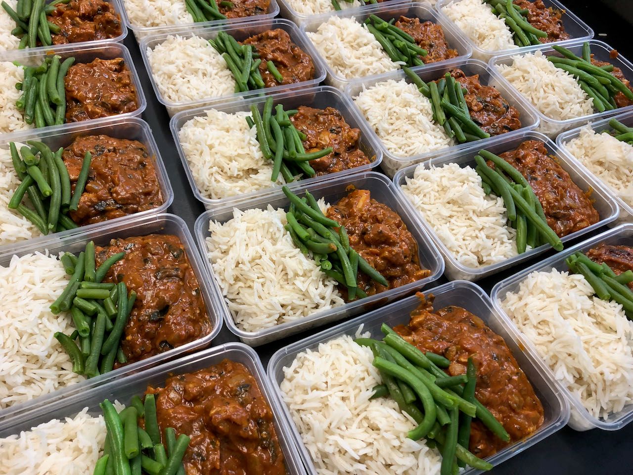 Frozen butter chicken