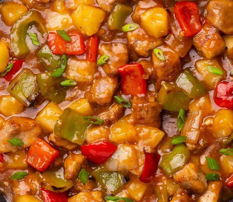 Sweet &amp; sour pork Mon 7 July
