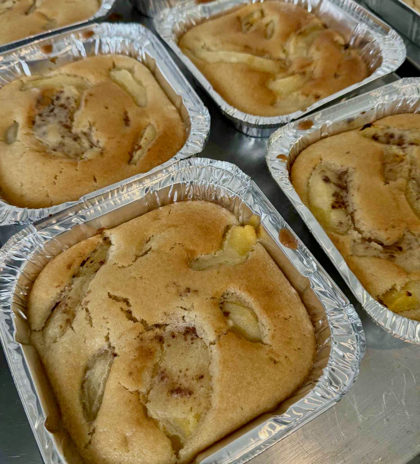 Cinnamon apple sponge pudding NO ADDED GLUTEN