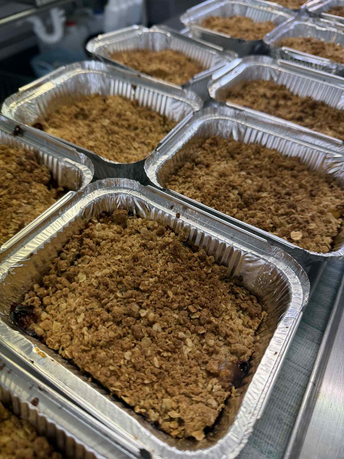 Apple crumble MON 3 NOV