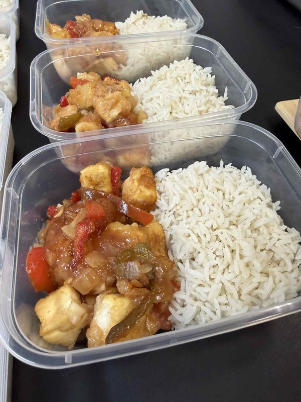 Sweet &amp; sour tofu MON 8 DEC