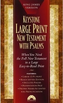 Keystone Large Print NT w/Pslms