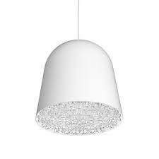 Flos sopensione Can Can bianco.Design Marcel Wanders